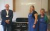 Ross Moon with the ladies of the Heanton Lunch Club and their new Rangemaster cooker Ross Moon with the ladies of the Heanton Lunch Club and their new Rangemaster cooker
