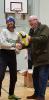 Ross Moon presenting hoodies to Braunton Football Ability Club Ross Moon presenting hoodies to Braunton Football Ability Club